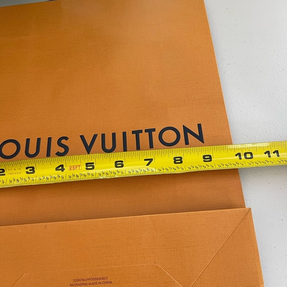 Louis Vuitton Authentic Empty Gift Bag 14X9X4 - Picture 6 of 7